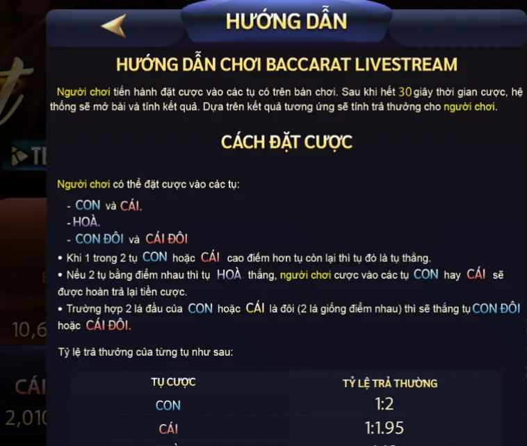 Baccarat Livestream Tại ManClub Đỉnh Cao Bài Chiến Thuật Chinh Phục Sòng Bài Năm 2026