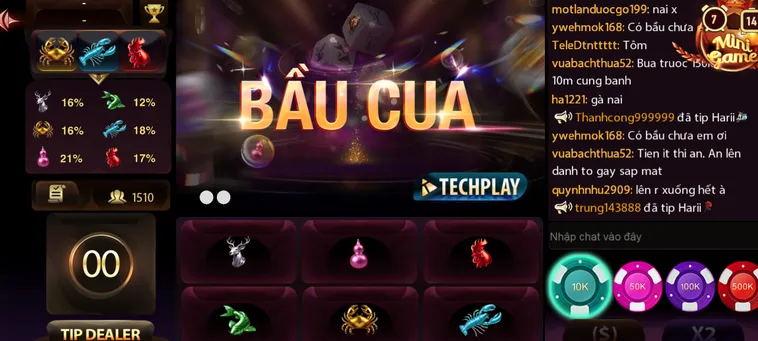 Bầu Cua Livestream tại ManClub Đỉnh Cao Giải Trí Dân Gian Trực Tuyến