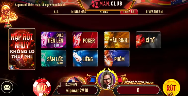Game Bài ManClub Sảnh Chơi Đẳng Cấp Và Cơ Hội Làm Giàu Bền Vững