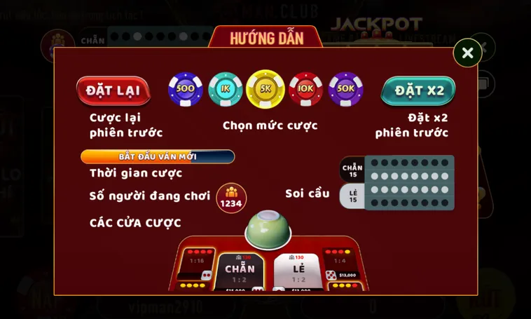 Minigame Mini Xóc Dĩa Tại ManClub Đỉnh Cao Dự Đoán Xanh Chín Nhận Thưởng Chớp Nhoáng Năm 2026