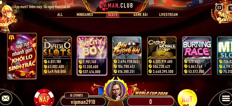 Chinh Phục Jackpot Khủng Với Nổ Hũ ManClub Và Những Bí Quyết Quay Hũ Đỉnh Cao