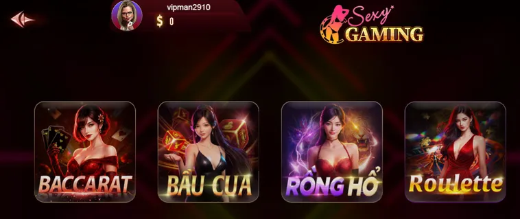 Sexy Gaming Livestream tại ManClub Sảnh Cược Nóng Bỏng Và Giải Trí Đỉnh Cao