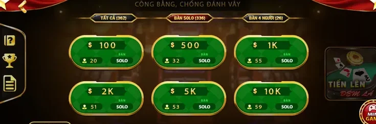 Tiến Lên Đếm Lá tại ManClub Sảnh Bài Sát Phạt Và Chiến Thuật Đỉnh Cao
