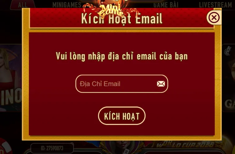 Bảo vệ tài khoản đa tầng bảo vệ an toàn người chơi tuyệt đối.