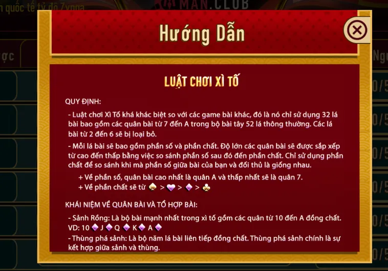 Hướng Dẫn Cách Chơi Xì Tố Tại ManClub Và Mẹo Tố Bài Khiến Đối Thủ Khiếp Sợ